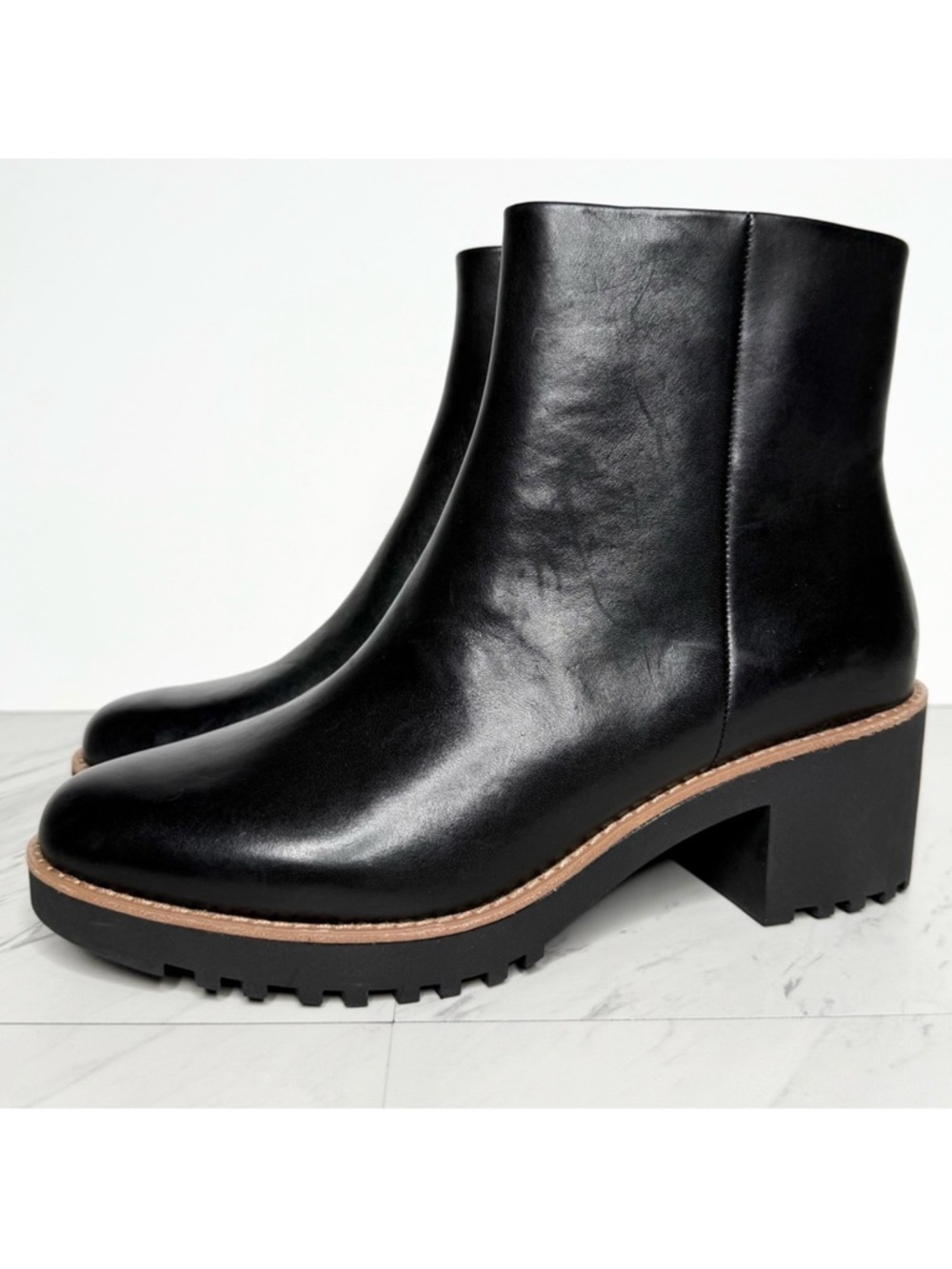 Botkier Brynn Black Leather Bootie 9M